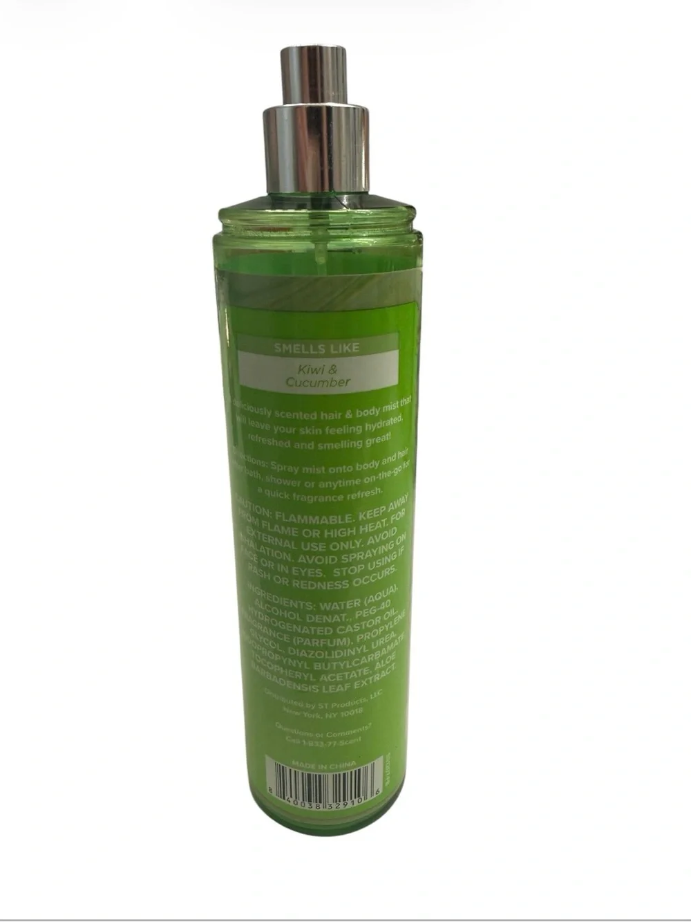 Kiwi Cucumber Hair & Body Fragrance Mist - Green